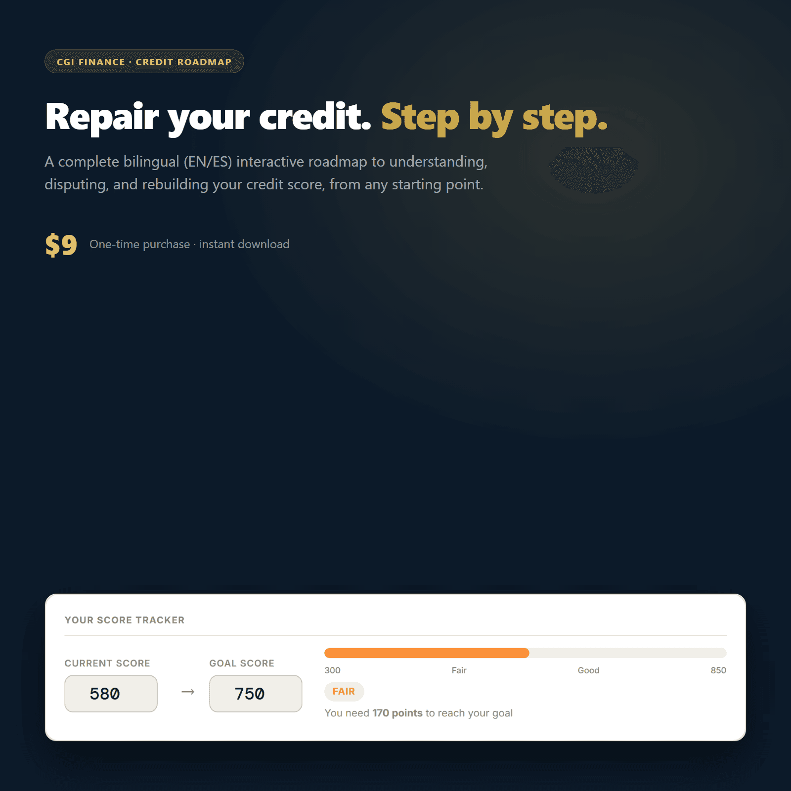 Credit Score Repair Roadmap (EN/ES)